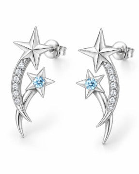 The finished earrings